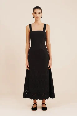 AMELIA SQUARE NECK DRESS - | POSSE Store