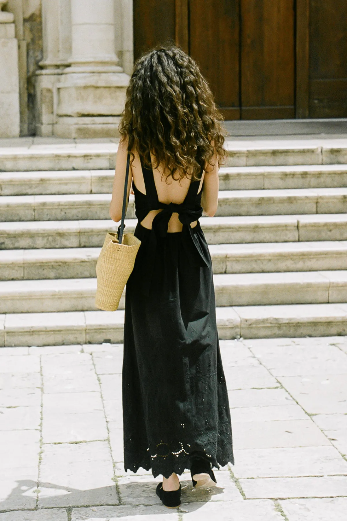 AMELIA SQUARE NECK DRESS - | POSSE Store