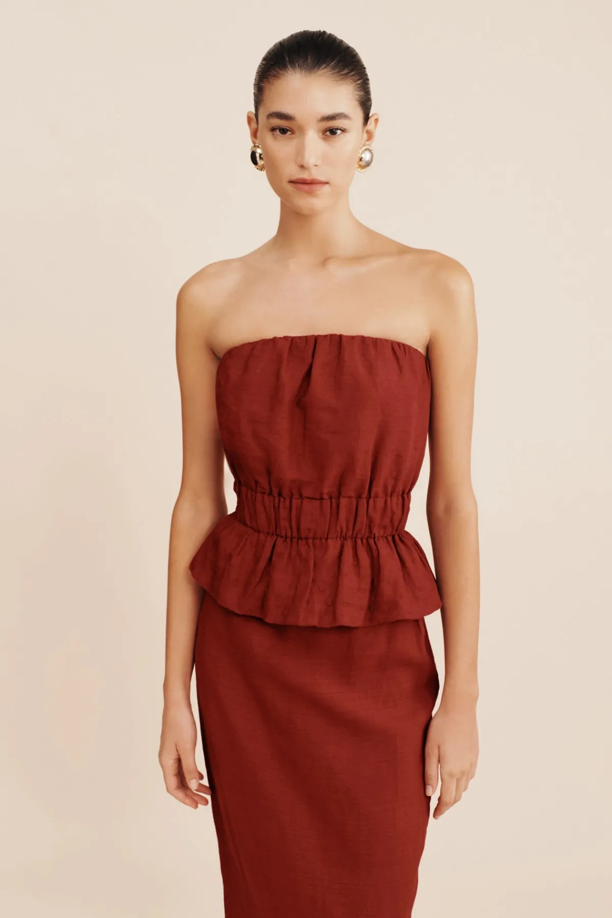 AURELIA STRAPLESS TOP - | POSSE Store