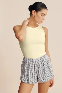 AXEL BOAT TANK - BUTTER YELLOW | POSSE Fashion