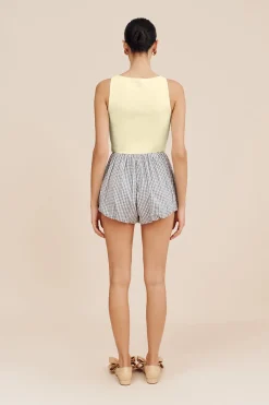 AXEL BOAT TANK - BUTTER YELLOW | POSSE Fashion