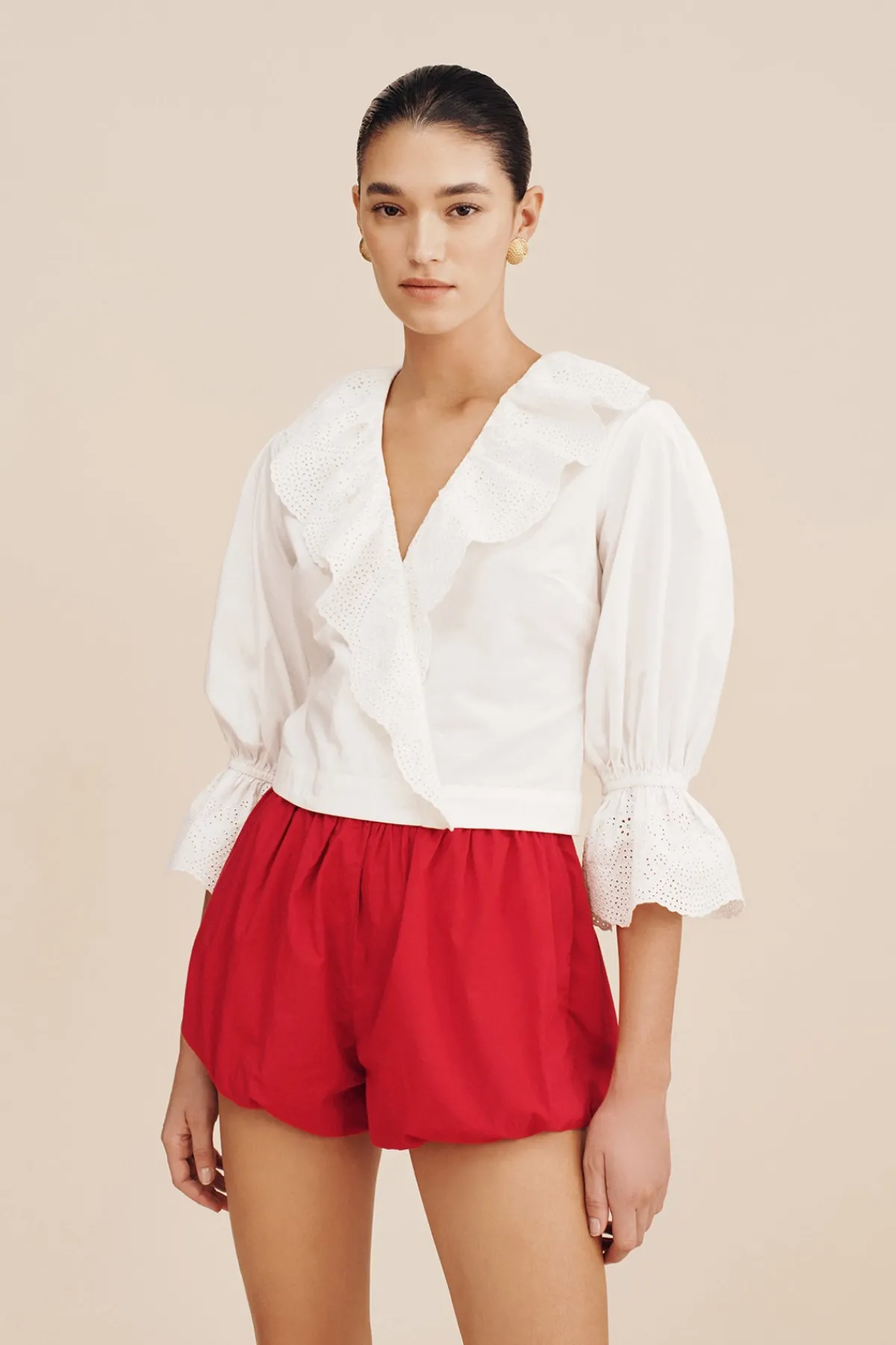 BERYL BLOUSE - VINTAGE WHITE | POSSE New