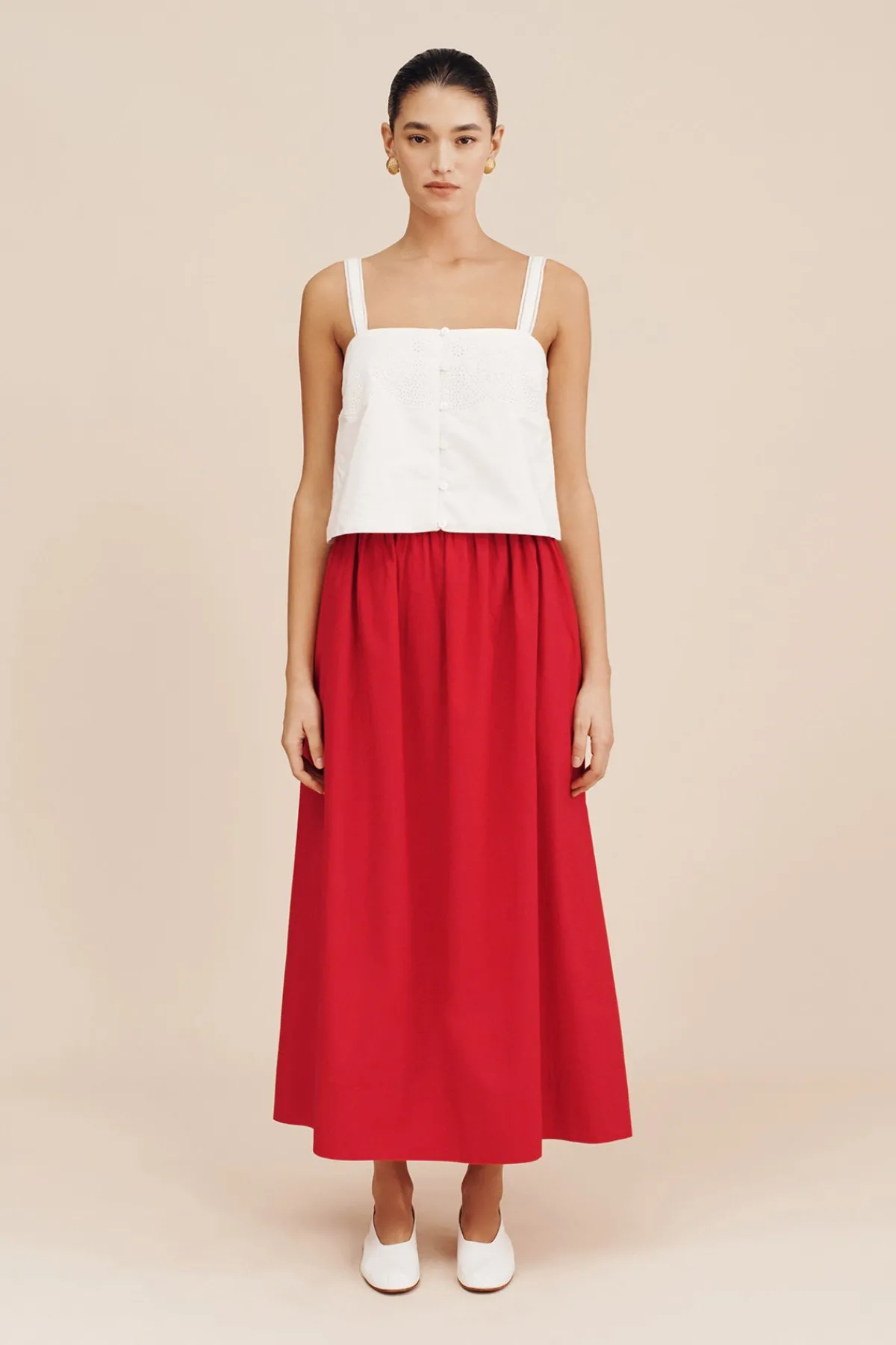 BERYL CAMI - VINTAGE WHITE | POSSE Flash Sale