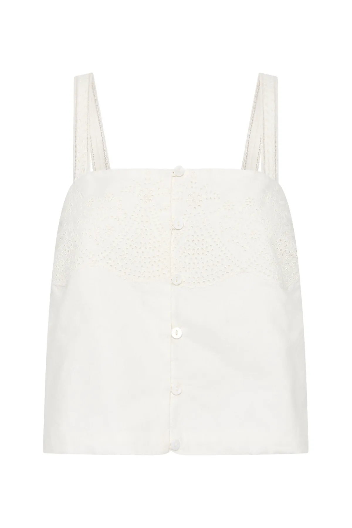 BERYL CAMI - VINTAGE WHITE | POSSE Flash Sale