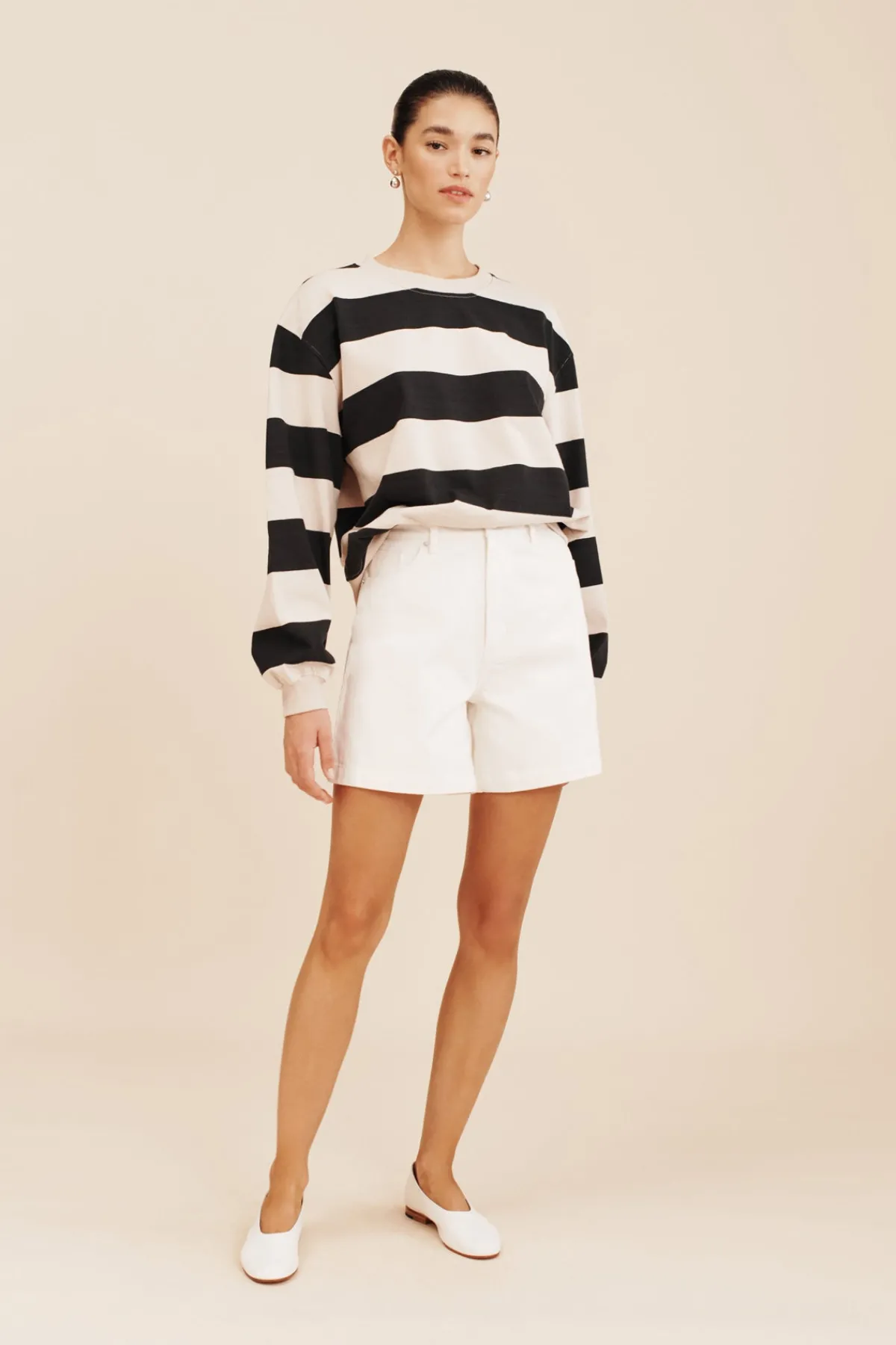BRODY SHORT - VINTAGE WHITE | POSSE Shop