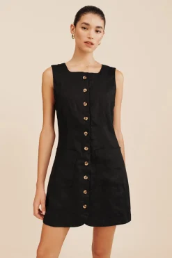 EMMA BUTTON DOWN MINI - | POSSE Hot