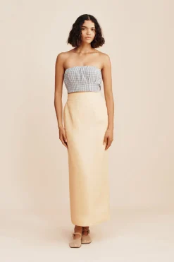 EMMA PENCIL SKIRT - DUSTY CITRON | POSSE Outlet