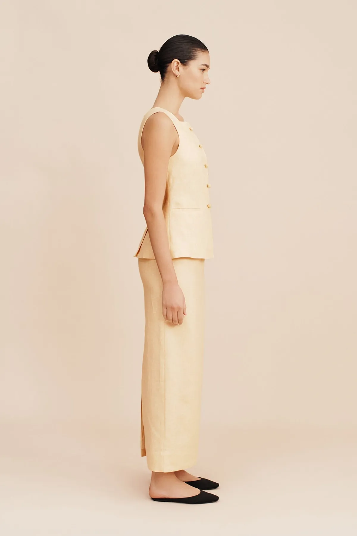 EMMA PENCIL SKIRT - DUSTY CITRON | POSSE Outlet