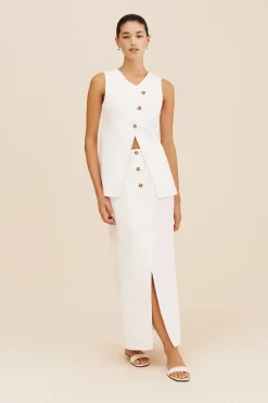 GIGI COLUMN SKIRT - | POSSE Cheap
