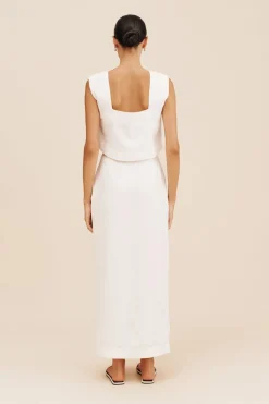 GIGI COLUMN SKIRT - | POSSE Cheap