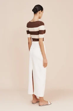 HARVEY SKIRT - VINTAGE WHITE | POSSE Online