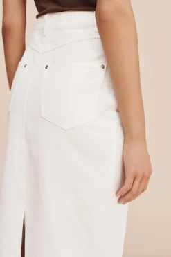 HARVEY SKIRT - VINTAGE WHITE | POSSE Online