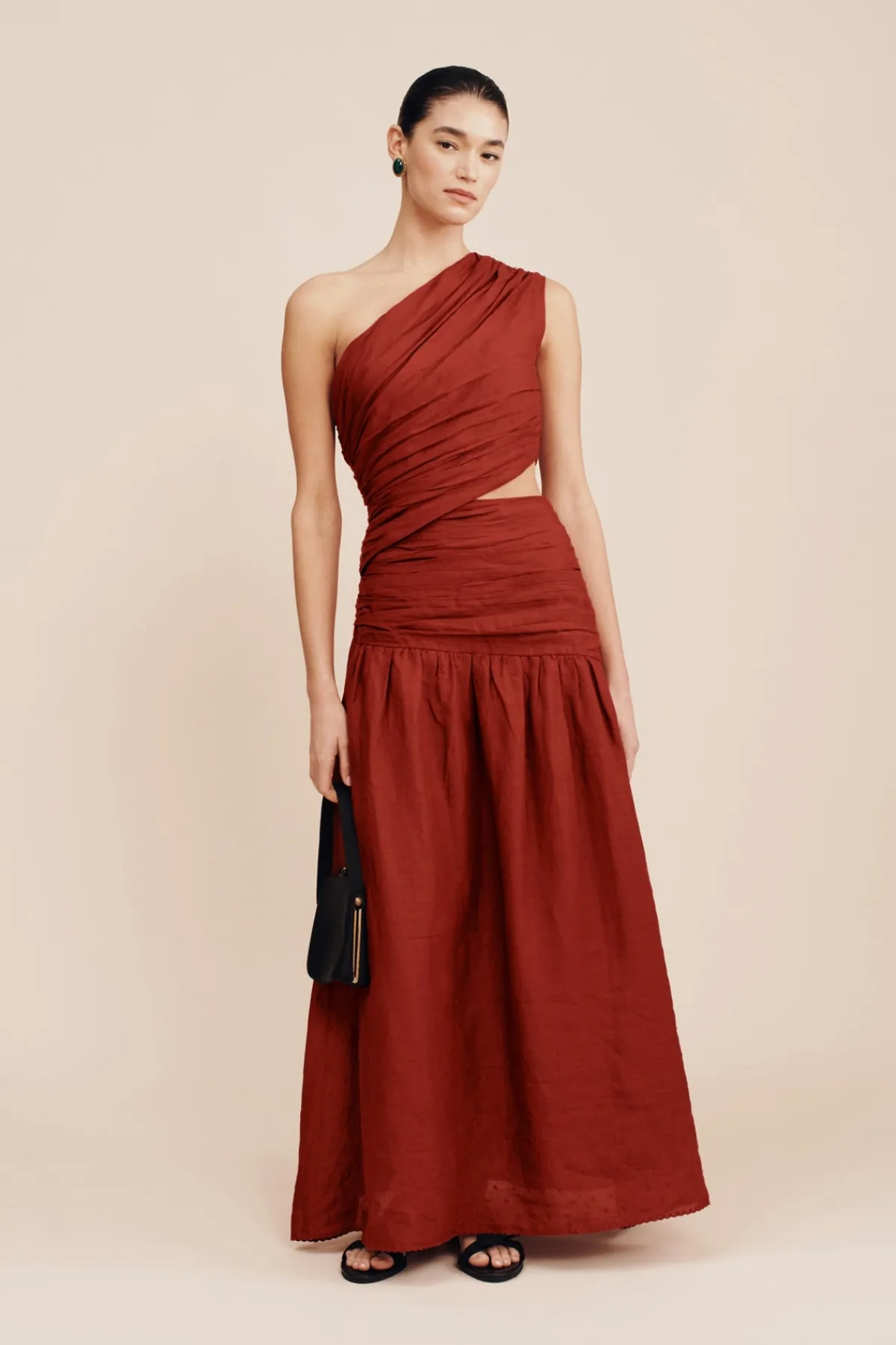 JOSLIN ONE SHOULDER DRESS - | POSSE Sale