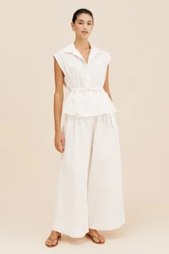 JUNO SHIRT - VINTAGE WHITE | POSSE New