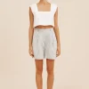 LORENZO SHORT - SEAGRASS STRIPE | POSSE Discount