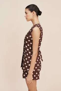 LORI VEST - POLKA DOT | POSSE Fashion