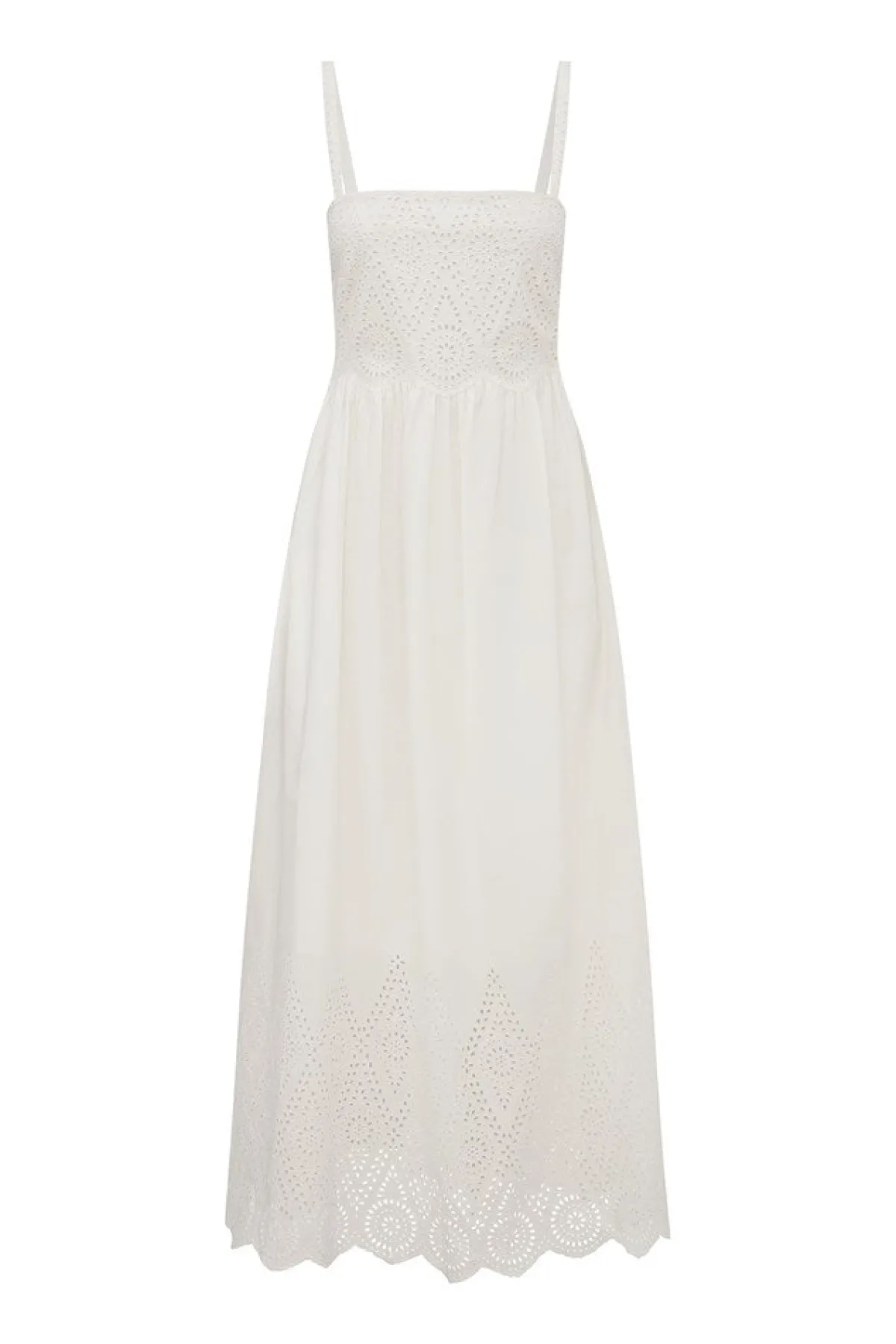 LOUISA DRESS - VINTAGE WHITE | POSSE Clearance