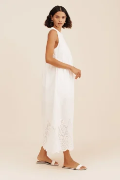 LOUISA SHIFT DRESS - VINTAGE WHITE | POSSE Cheap