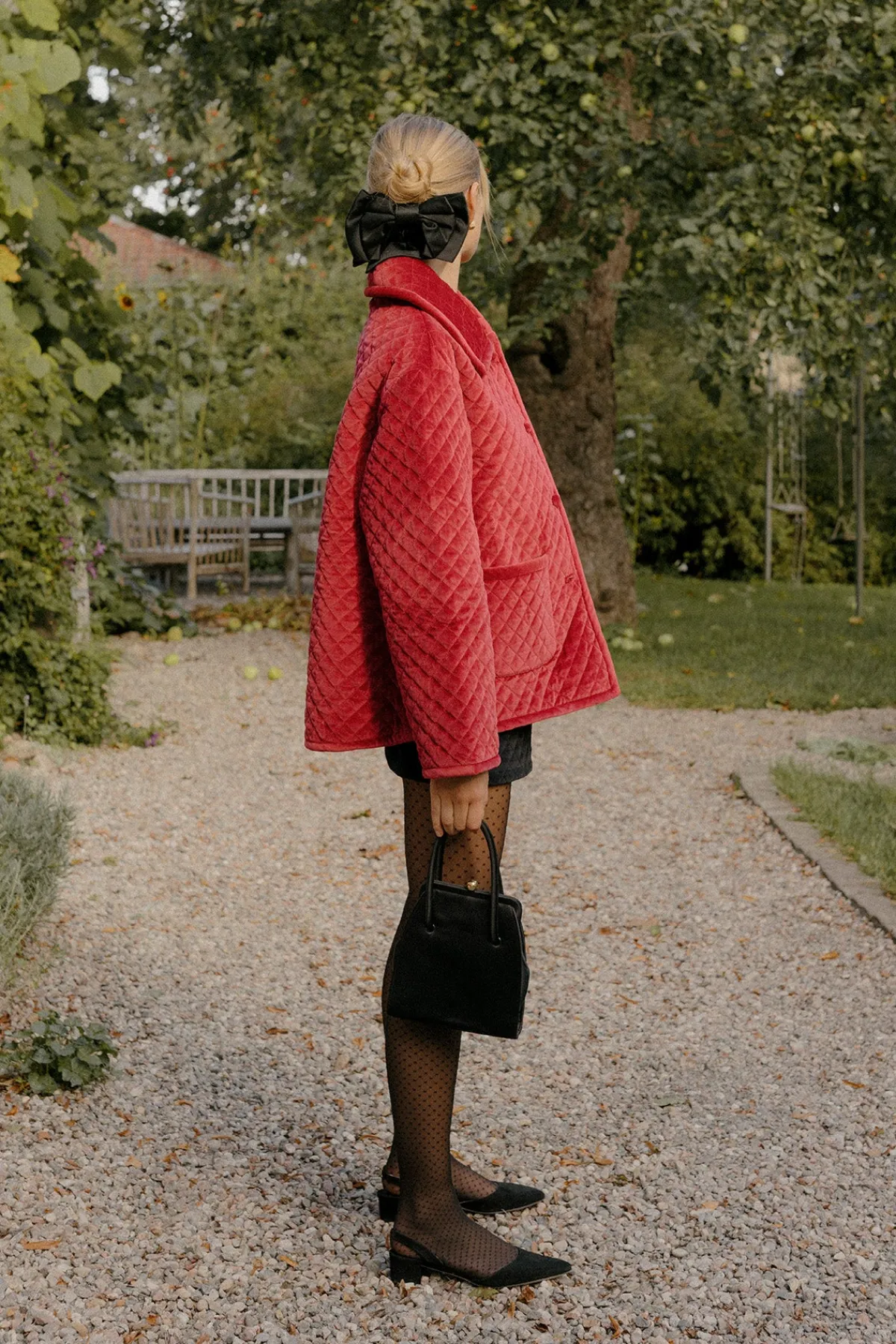 MARLEY JACKET - RED VELVET | POSSE New