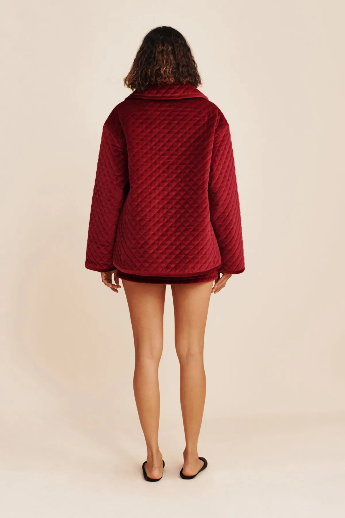 MARLEY JACKET - RED VELVET | POSSE New