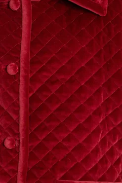 MARLEY JACKET - RED VELVET | POSSE New