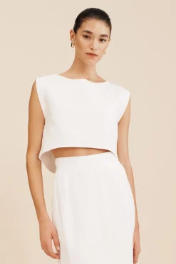 MARTINA CROP TOP - | POSSE Cheap