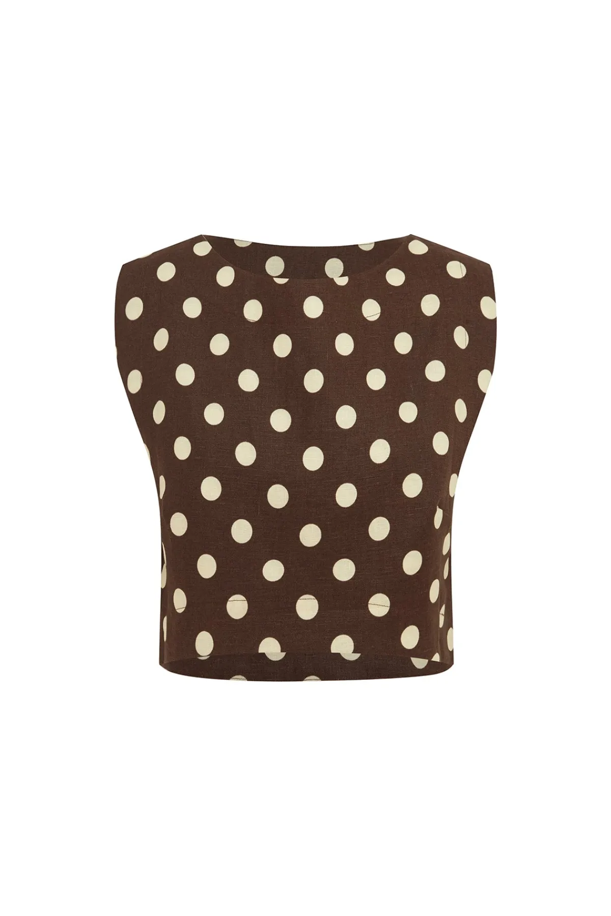 MARTINA CROP TOP - POLKA DOT | POSSE Cheap