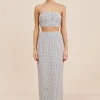 MIRA BANDEAU - BLUE GINGHAM | POSSE Hot