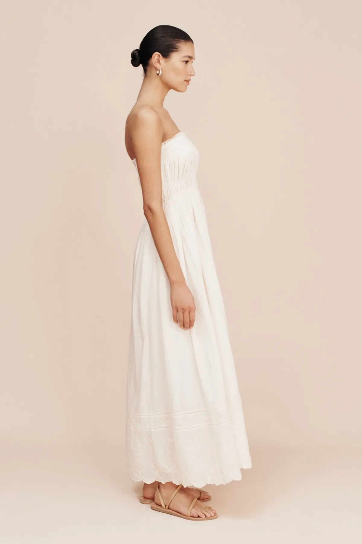 MYLAH STRAPLESS DRESS - | POSSE Hot