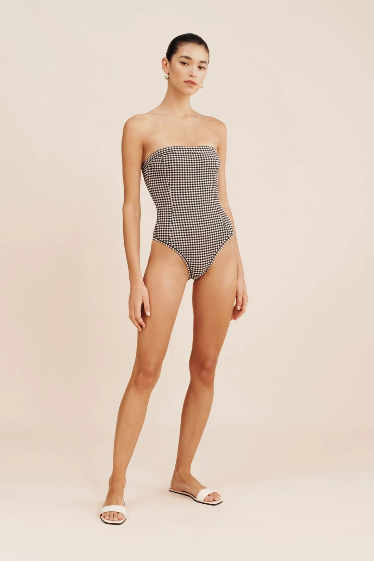 NORA ONE-PIECE - GINGHAM | POSSE Discount
