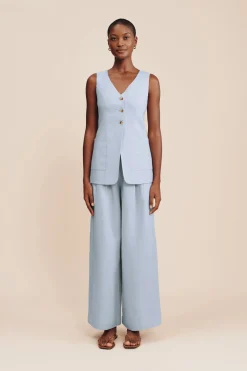 PARKER TROUSER - SILVER BLUE | POSSE Shop
