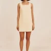 RIO SHIFT DRESS - DUSTY CITRON | POSSE Online