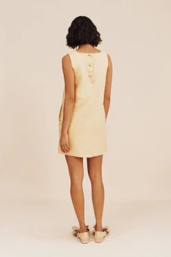 RIO SHIFT DRESS - DUSTY CITRON | POSSE Online