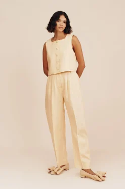 RIO TOP - DUSTY CITRON | POSSE Cheap