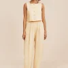 RIO TROUSER - DUSTY CITRON | POSSE Flash Sale