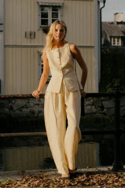 RIO TROUSER - DUSTY CITRON | POSSE Flash Sale