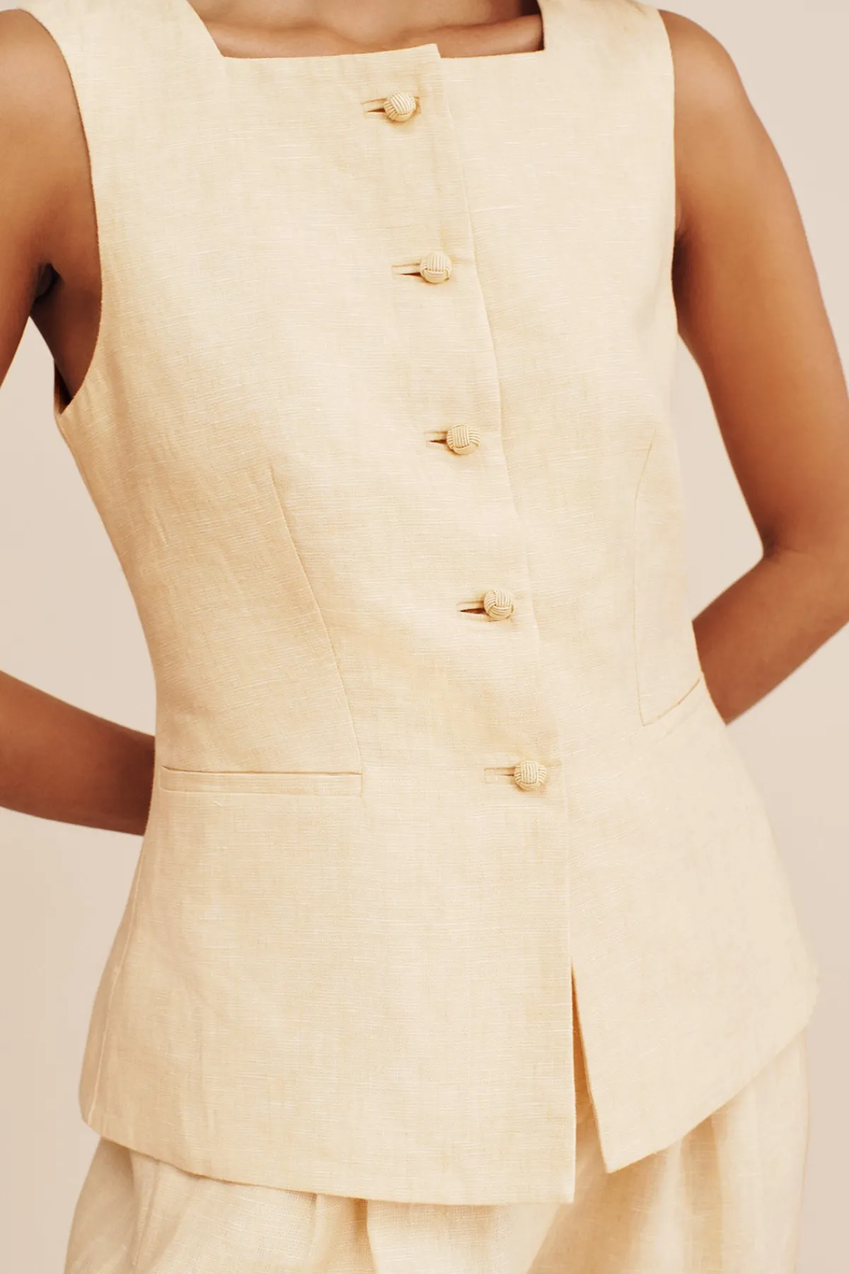 RIO VEST - DUSTY CITRON | POSSE Cheap