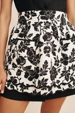 ROMEO APRON - NOIR BLOOM | POSSE Outlet