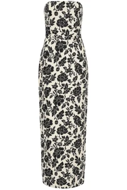 ROMEO DRESS - NOIR BLOOM | POSSE Flash Sale