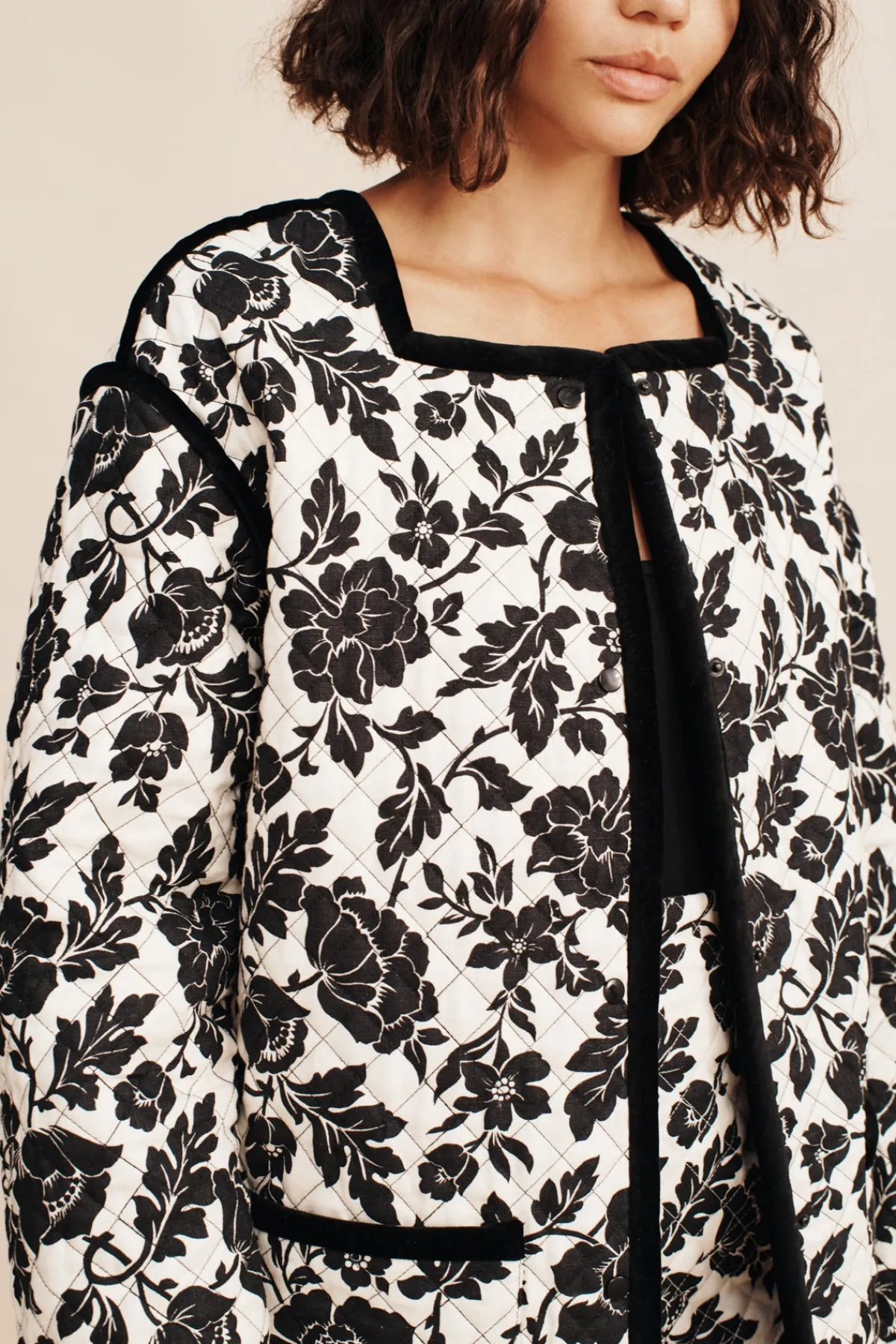 ROMEO JACKET - NOIR BLOOM | POSSE Clearance