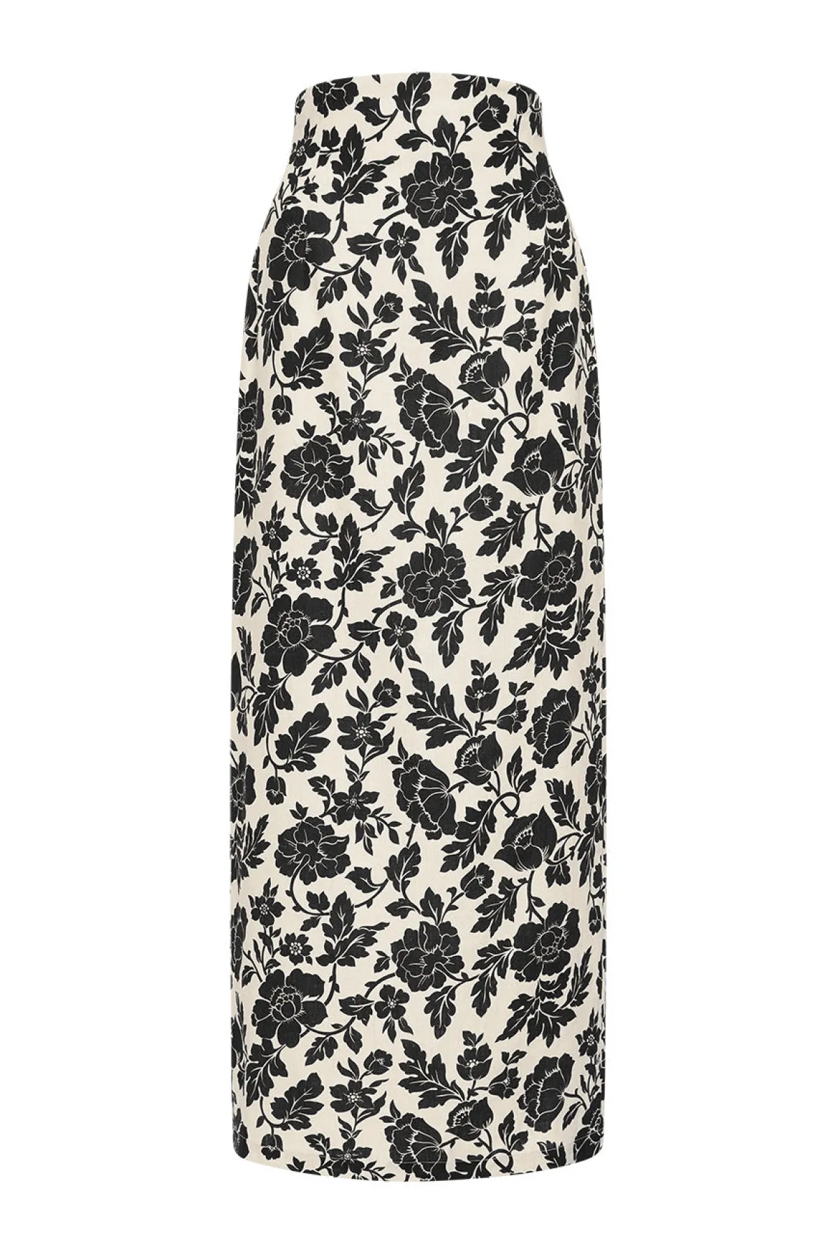 ROMEO SKIRT - NOIR BLOOM | POSSE New