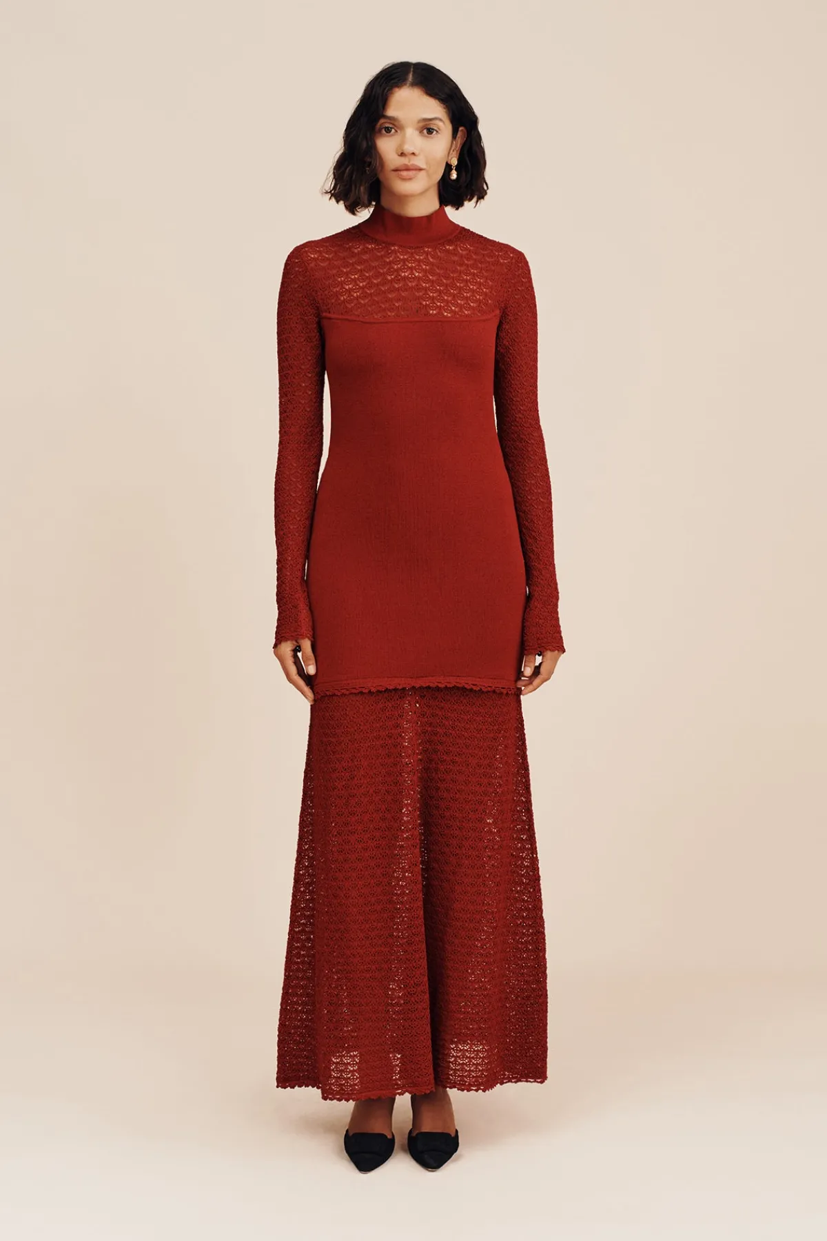 ROMY HIGH NECK DRESS - | POSSE Shop