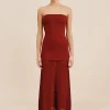 ROMY STRAPLESS DRESS - | POSSE Cheap