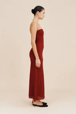 ROMY STRAPLESS DRESS - | POSSE Cheap