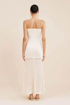 ROMY STRAPLESS DRESS - | POSSE Clearance