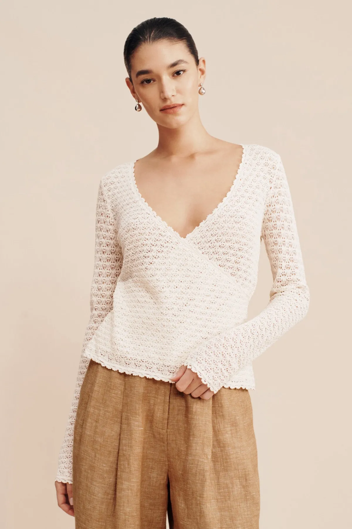 ROMY WRAP TOP - | POSSE Fashion
