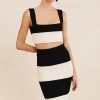 THEO CROP TOP - BLACK STRIPE | POSSE Hot