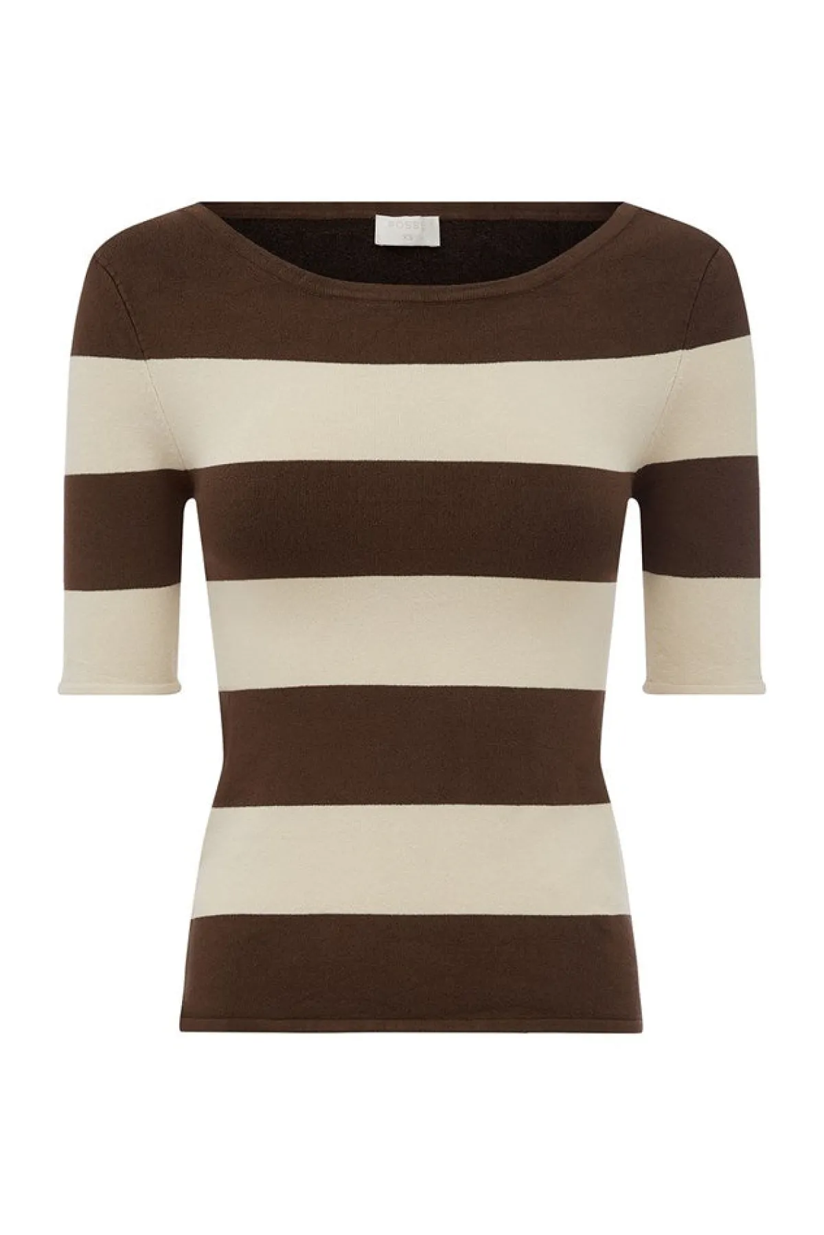 THEO TOP - CHOCOLATE STRIPE | POSSE Online