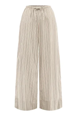 VIVIAN PANT - BEIGE STRIPE | POSSE Cheap